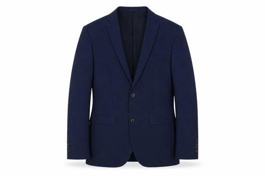Next Men's Blue Wool-Blend Blazer Size 38S
