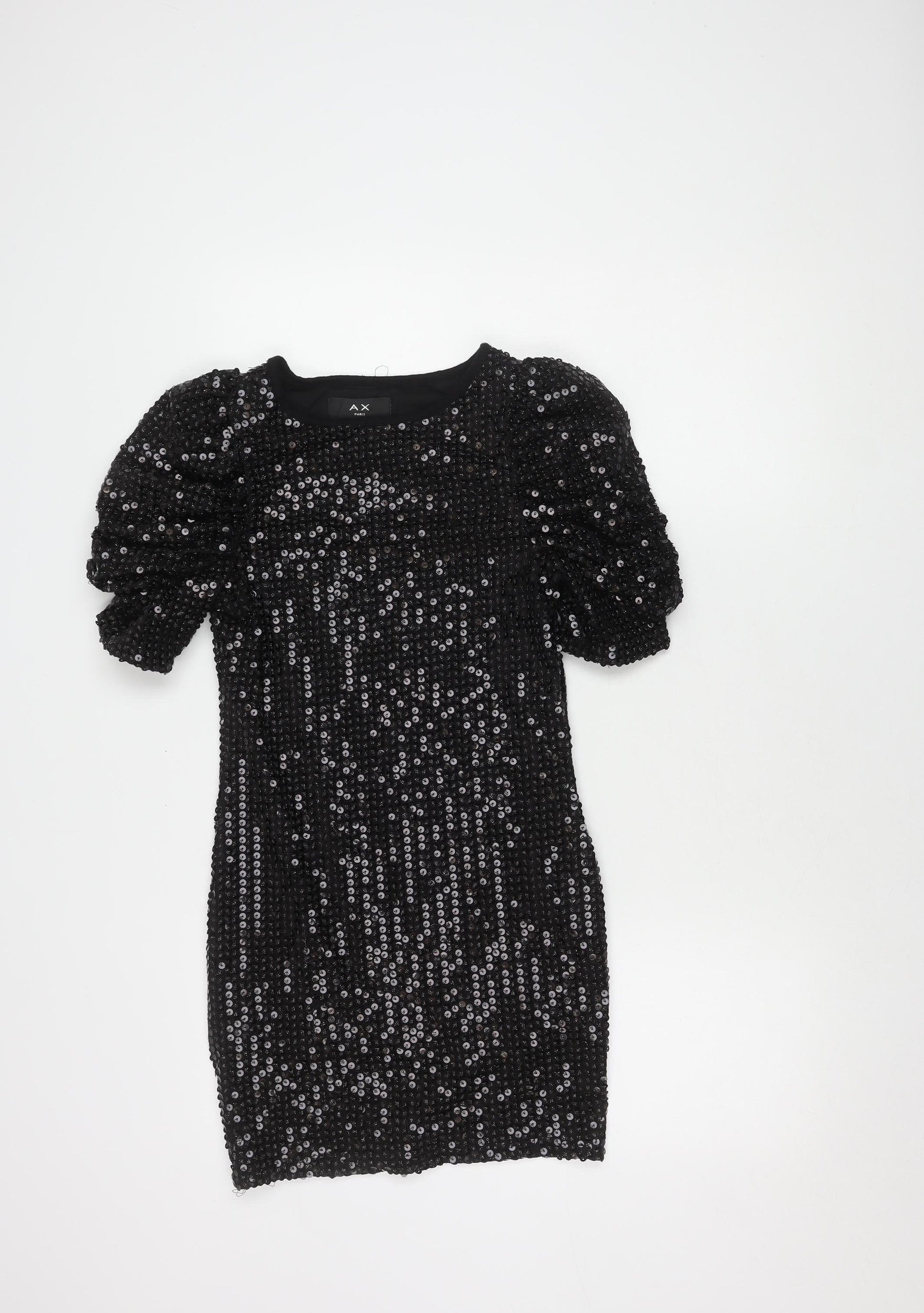 ax paris sequin bodycon dress Navy Metallic Sparkle And Sequin Square Neck Bodycon Midi Dress AX Paris