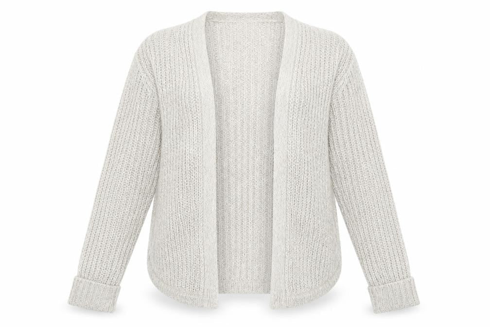 Marks & Spencer Women Beige Open Front Cardigan Size 12
