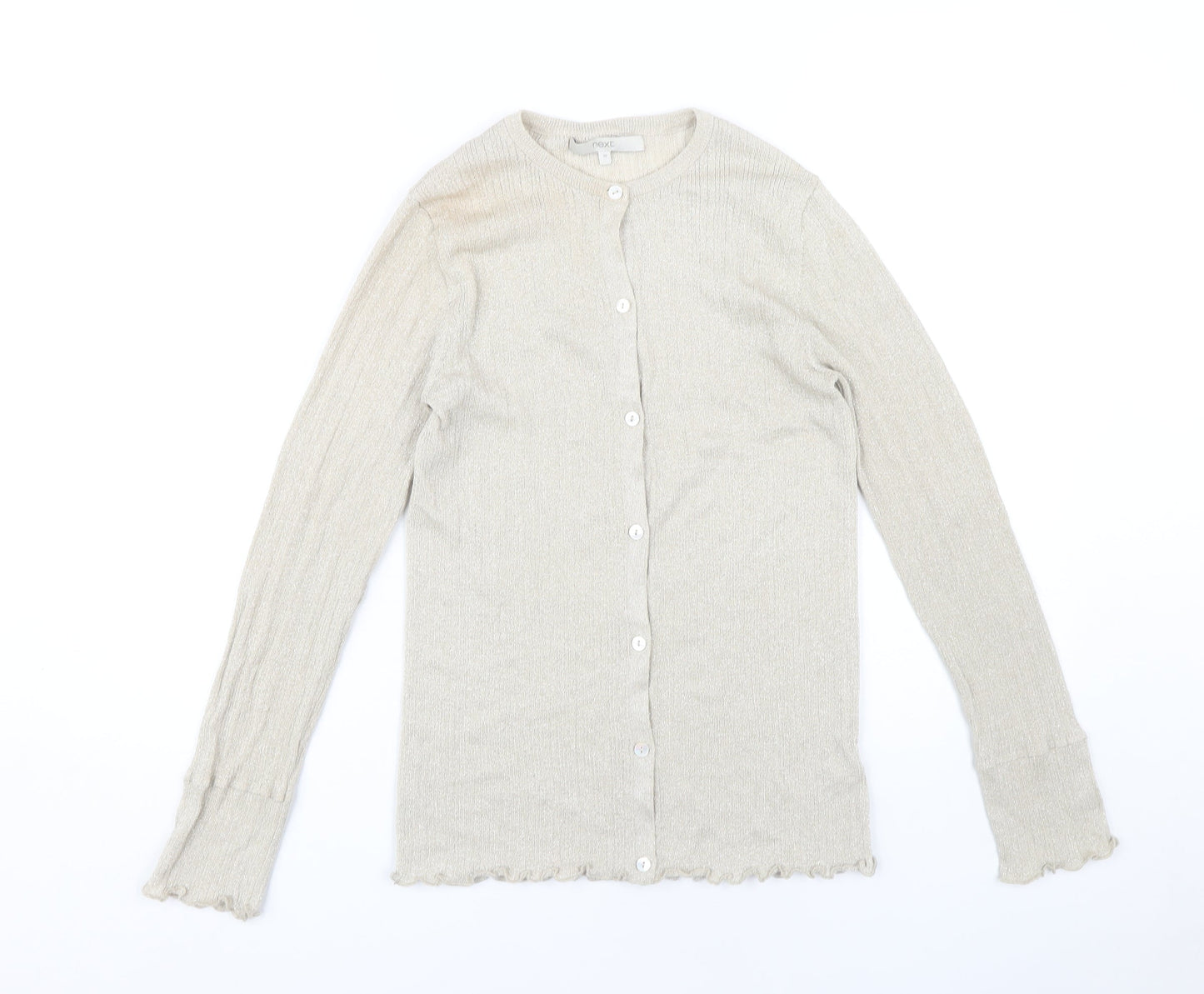 Next Women's Beige Cardigan Size 10