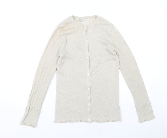 Next Women's Beige Cardigan Size 10
