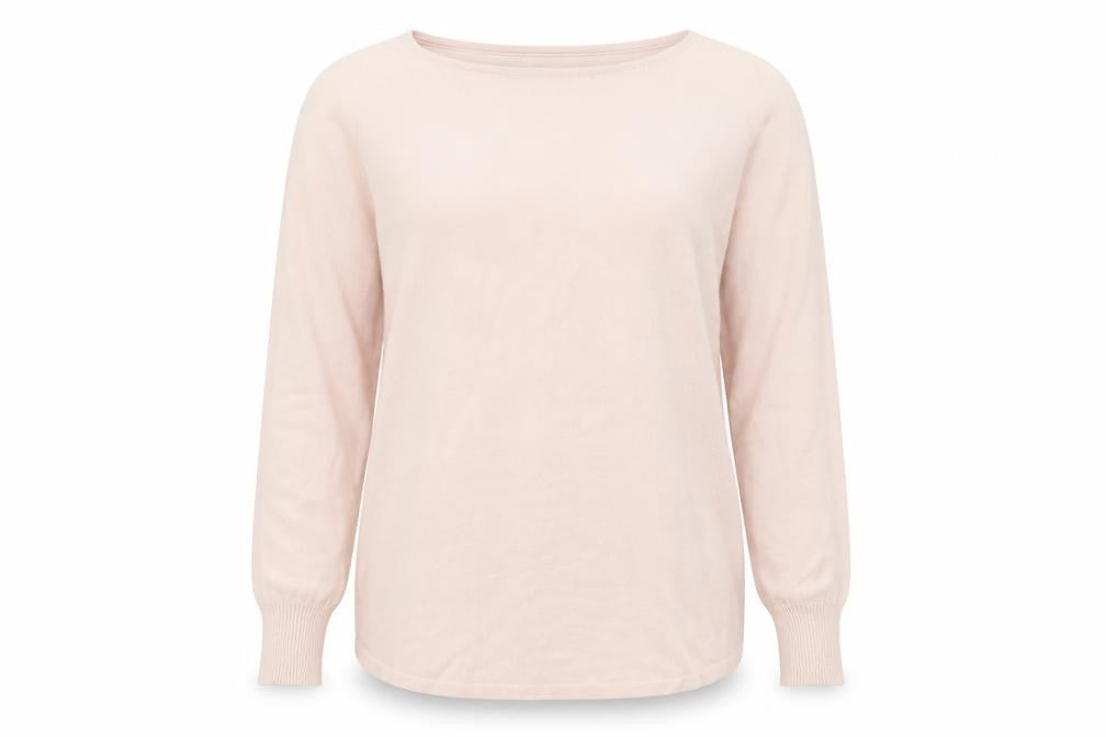 Kaleidoscope Women's Pink Round Neck Jumper, Size 12