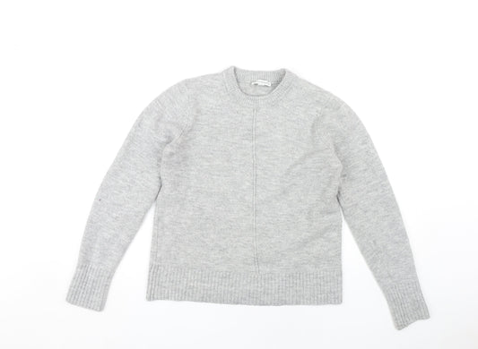 Warehouse Women's Grey Pullover Jumper, Size 8