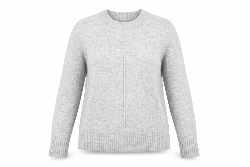 Warehouse Women's Grey Pullover Jumper, Size 8