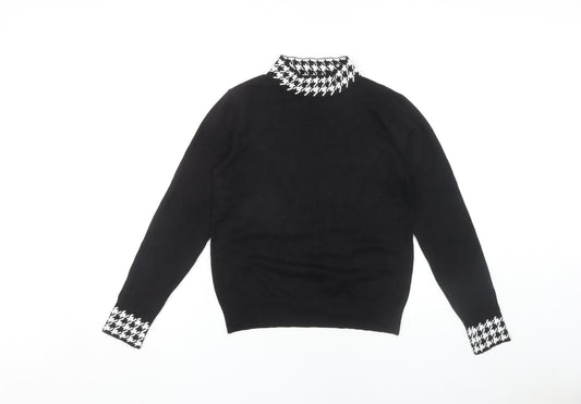 QED London Women's Black S Pullover Jumper