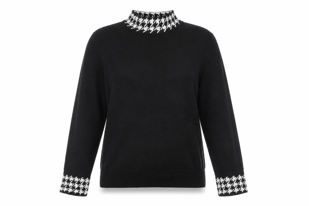 QED London Women's Black S Pullover Jumper