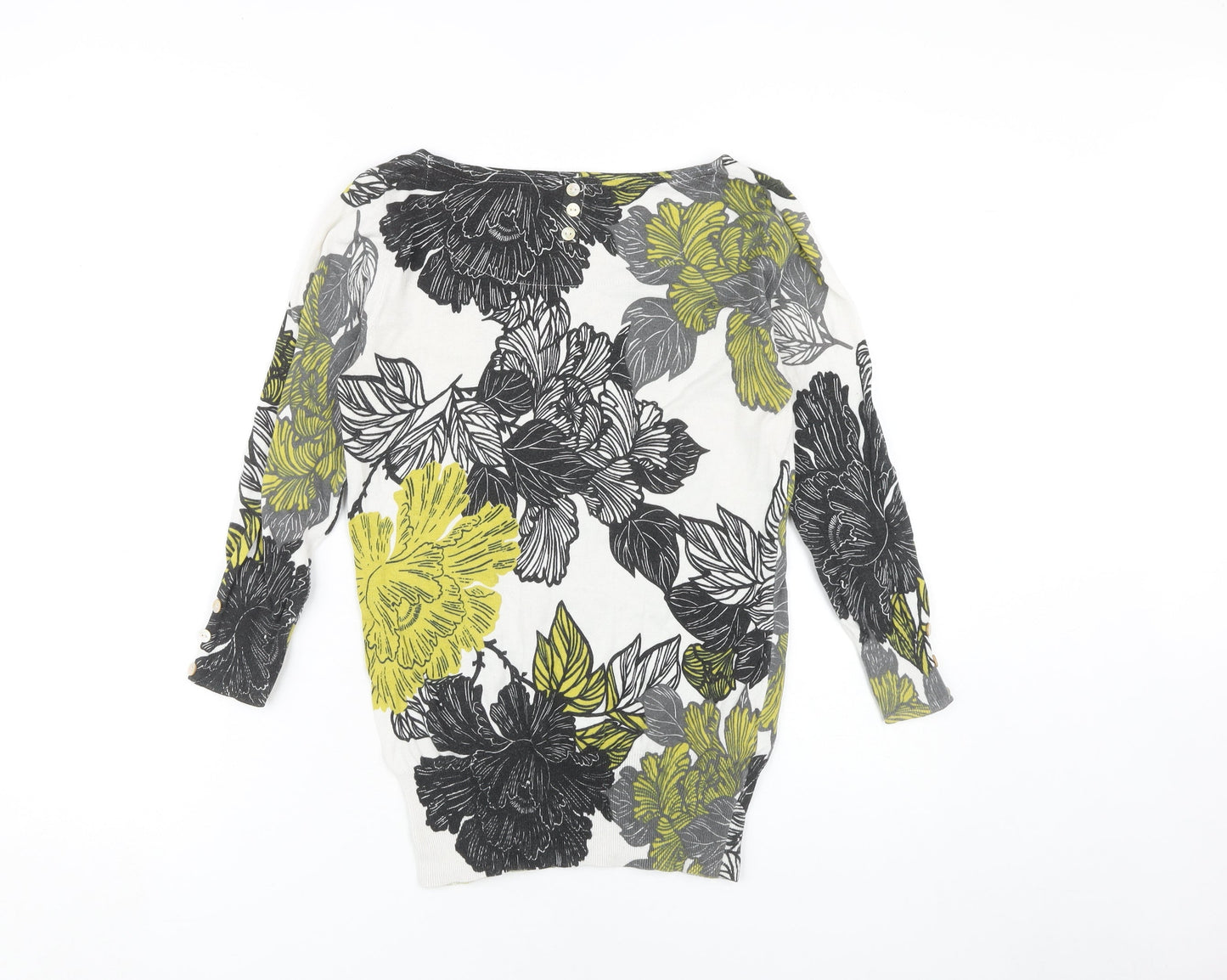 Next Women's Multicoloured Floral Jumper Size 8