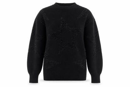 Next Women's Black Star Pullover Jumper - Size S
