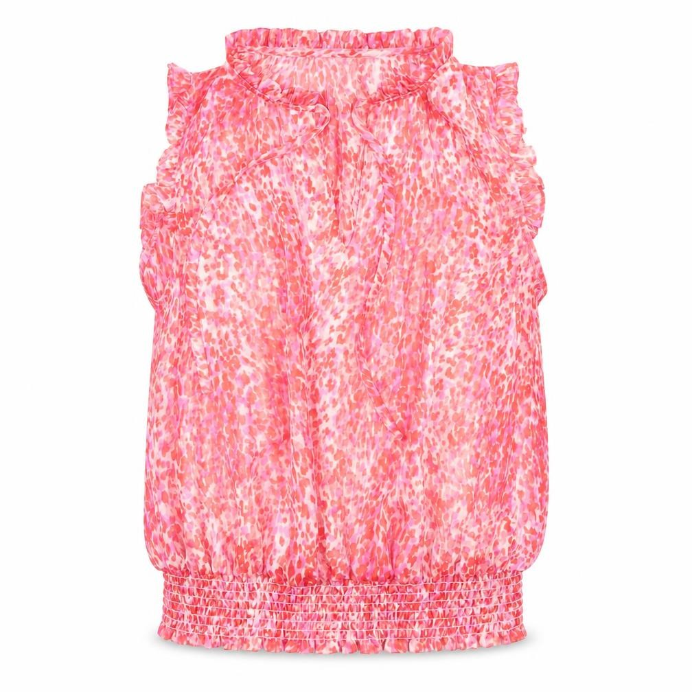 New Look Women's Pink Sleeveless Blouse UK 10
