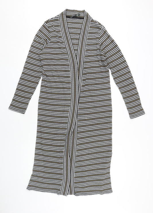 Bonmarché Women's Multicoloured Open Front Cardigan L