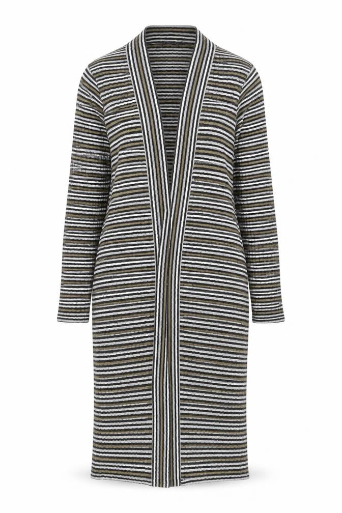 Bonmarché Women's Multicoloured Open Front Cardigan L