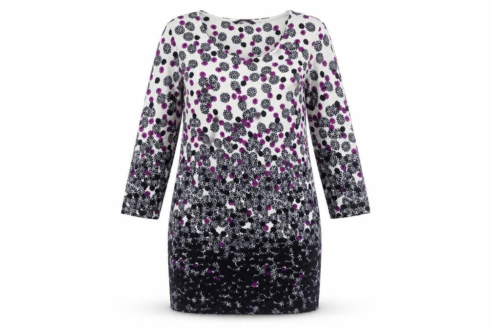 Marks & Spencer Women's Black Floral Dress UK 8