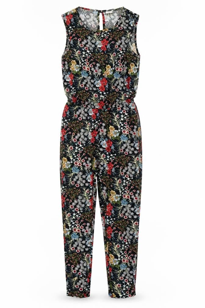 Jacqueline de Yong Women's Floral Jumpsuit, Size 6