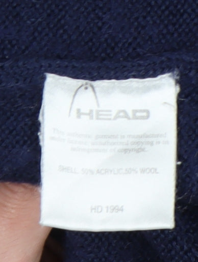 Head Men's Blue Medium Pullover Knit Jumper