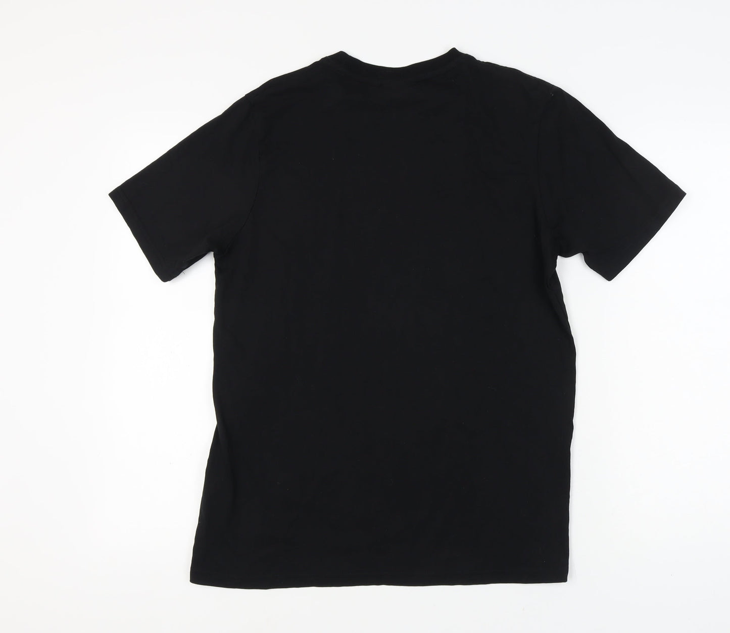 Fila Men's Black Graphic Print T-Shirt Medium