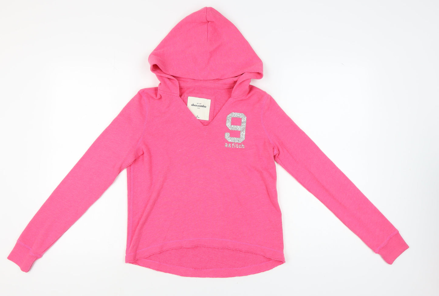 Abercrombie & Fitch Girls Pink Pullover Hoodie XL