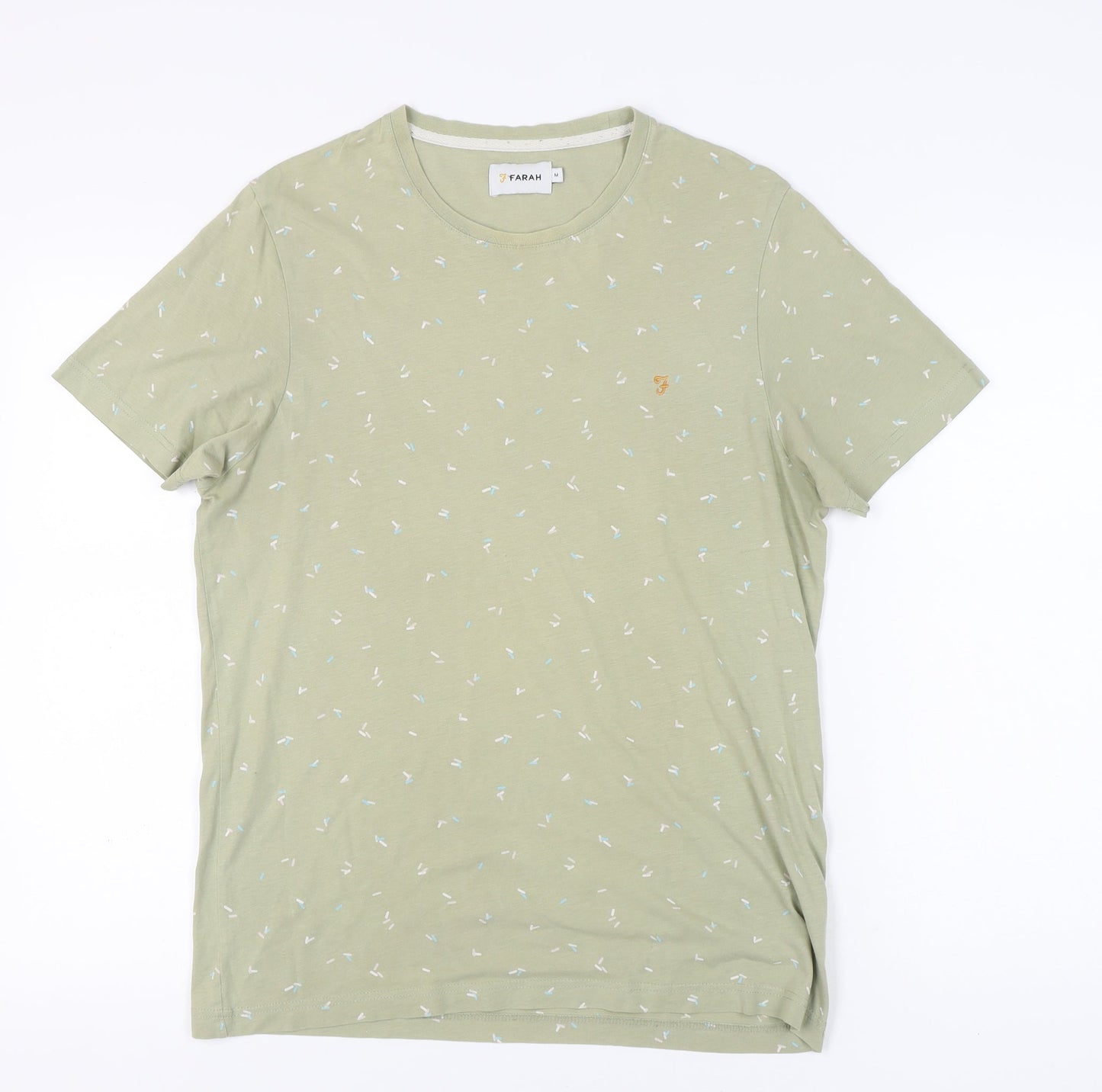 Farah Men's Green Short Sleeve T-Shirt M