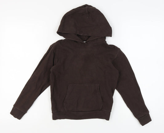 Reiss Girls Brown Pullover Hoodie 7-8 Years