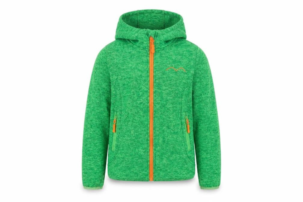Comptoir Des Montagnes Boys Green Hooded Jacket, 10 Years