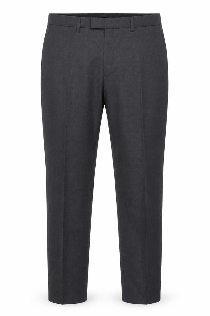 T.M. Lewin Grey Dress Pants, Size 34, Men's Formal Trousers