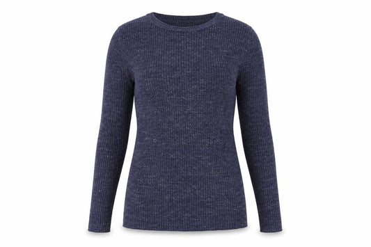 FatFace Women's Blue Crew Neck Pullover Jumper Size 8