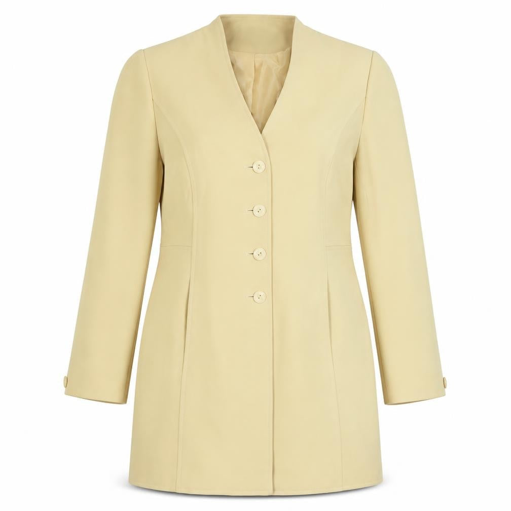 Eastex Women's Beige Long Blazer Size 10