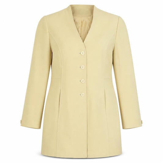 Eastex Women's Beige Long Blazer Size 10
