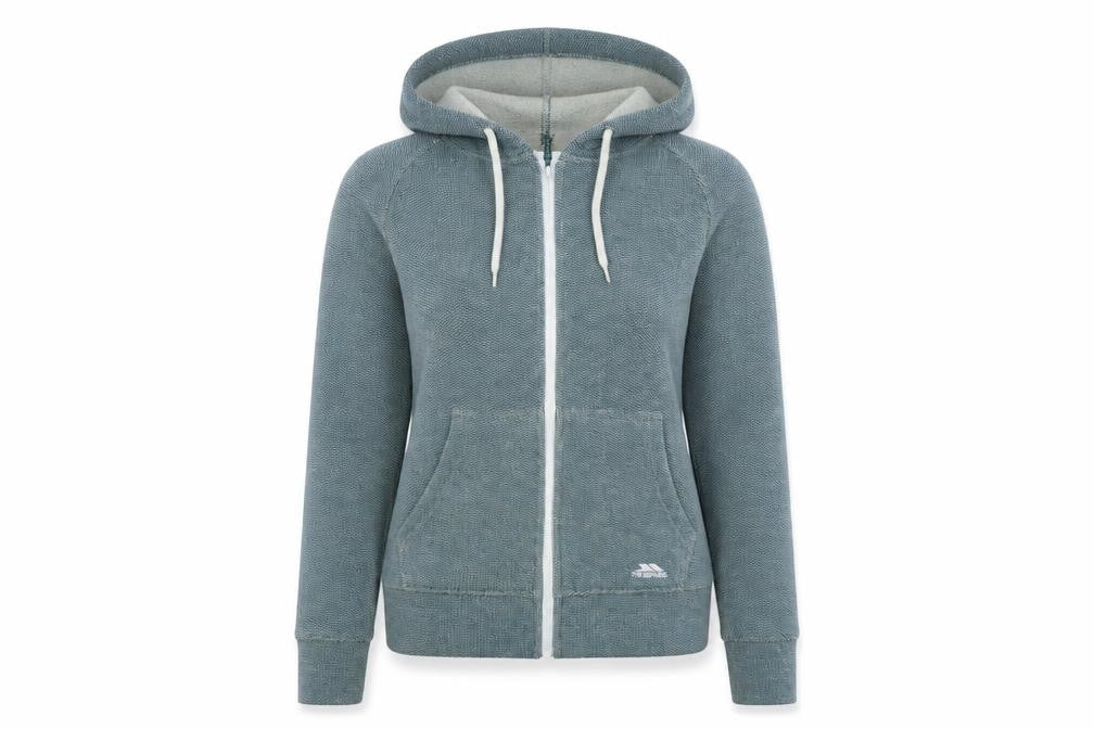 Trespass Unisex Blue XS Full Zip Hoodie