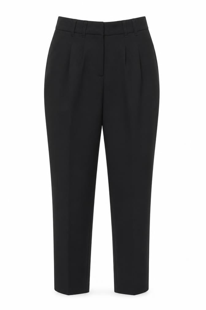 New Look Women's Black Straight Trousers Size 6
