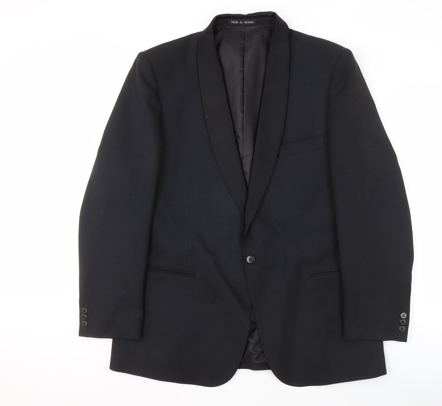 Dunn & Co Men's Black Tuxedo Blazer, Size 44, Formal Wear