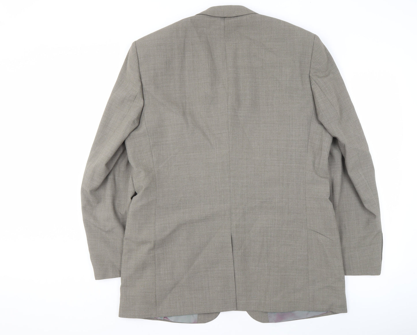 Karl Jackson Men's Grey Blazer, 42 Chest, Regular Fit