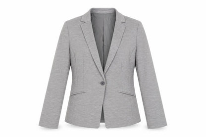 H&M Women's Grey Blazer Suit Jacket Size 12