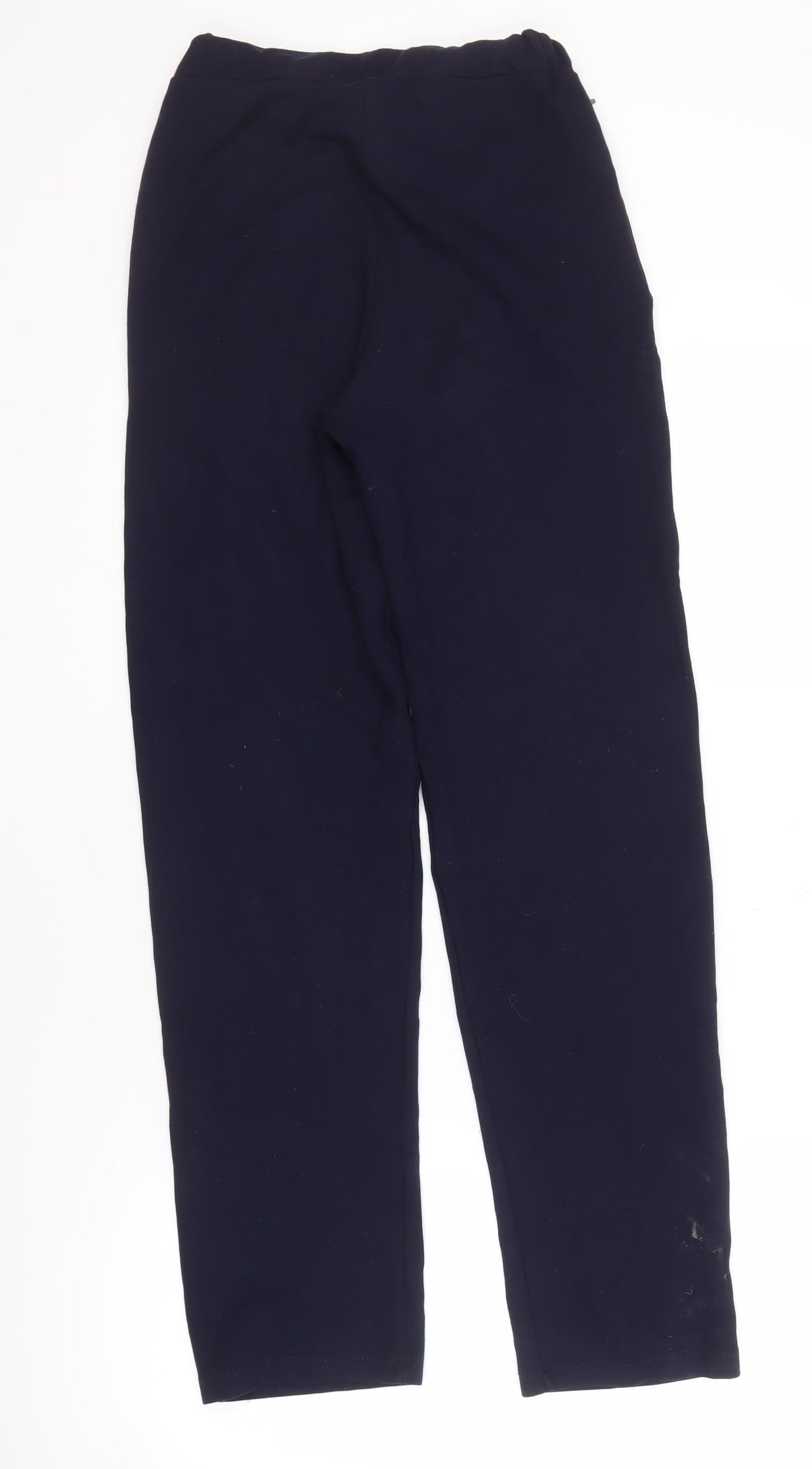 Zara Women's Blue Jogger Trousers - Size 8