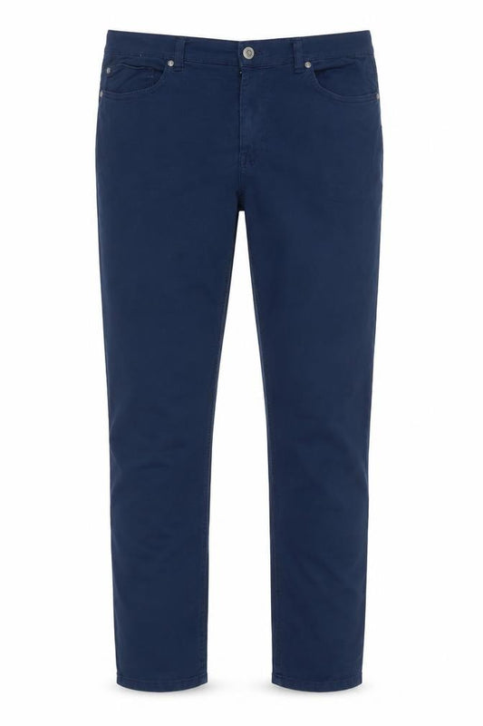 Burton Menswear London Blue Slim Fit Trousers 34