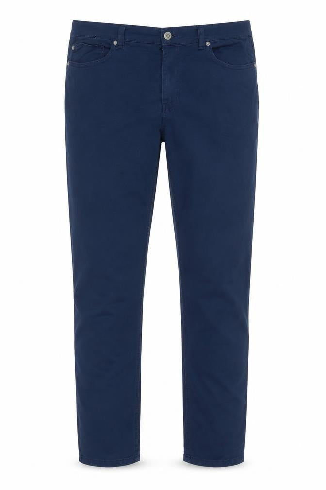 Burton Menswear London Blue Slim Fit Trousers 34