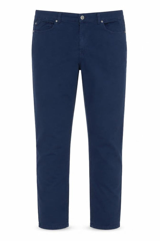 Burton Menswear London Blue Slim Fit Trousers 34