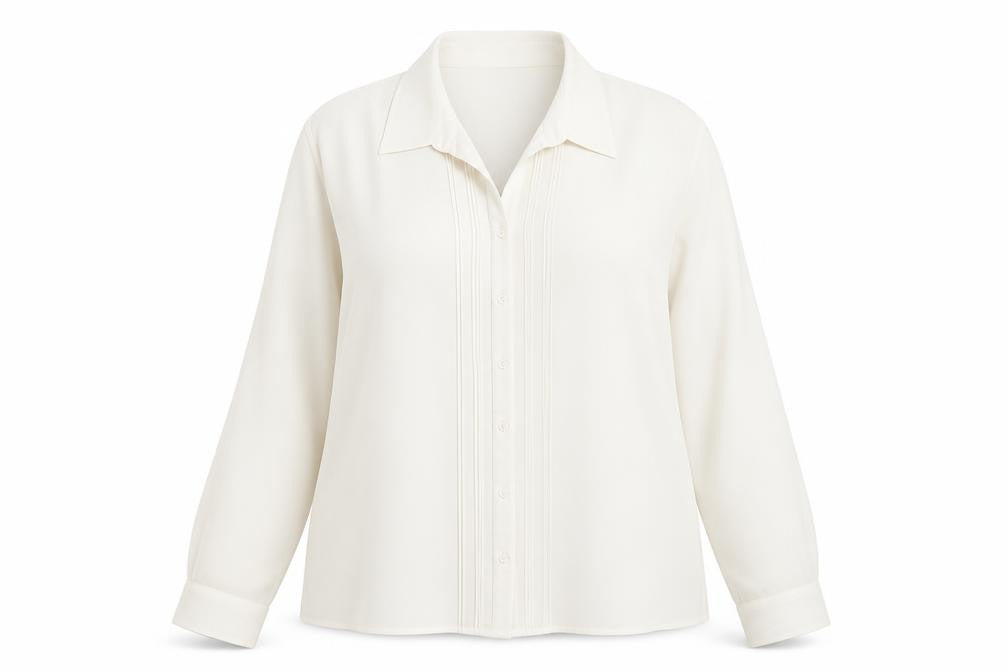 BHS Women's White Button-Up Shirt Size 20