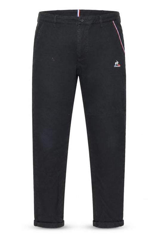 Le Coq Sportif Men's Black Straight Jeans Size 44