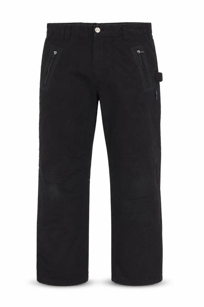 Rigour Men's Black Straight Jeans Size L