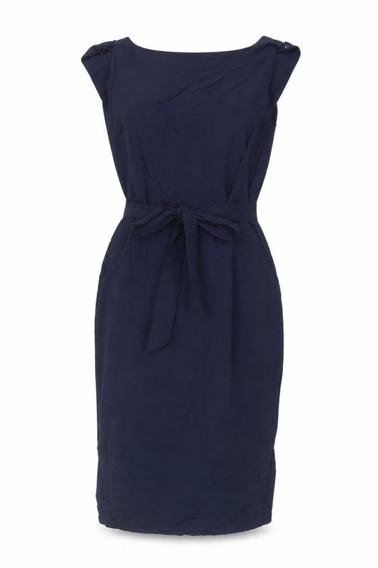 Next Women's Blue Sleeveless Knee Length Dress