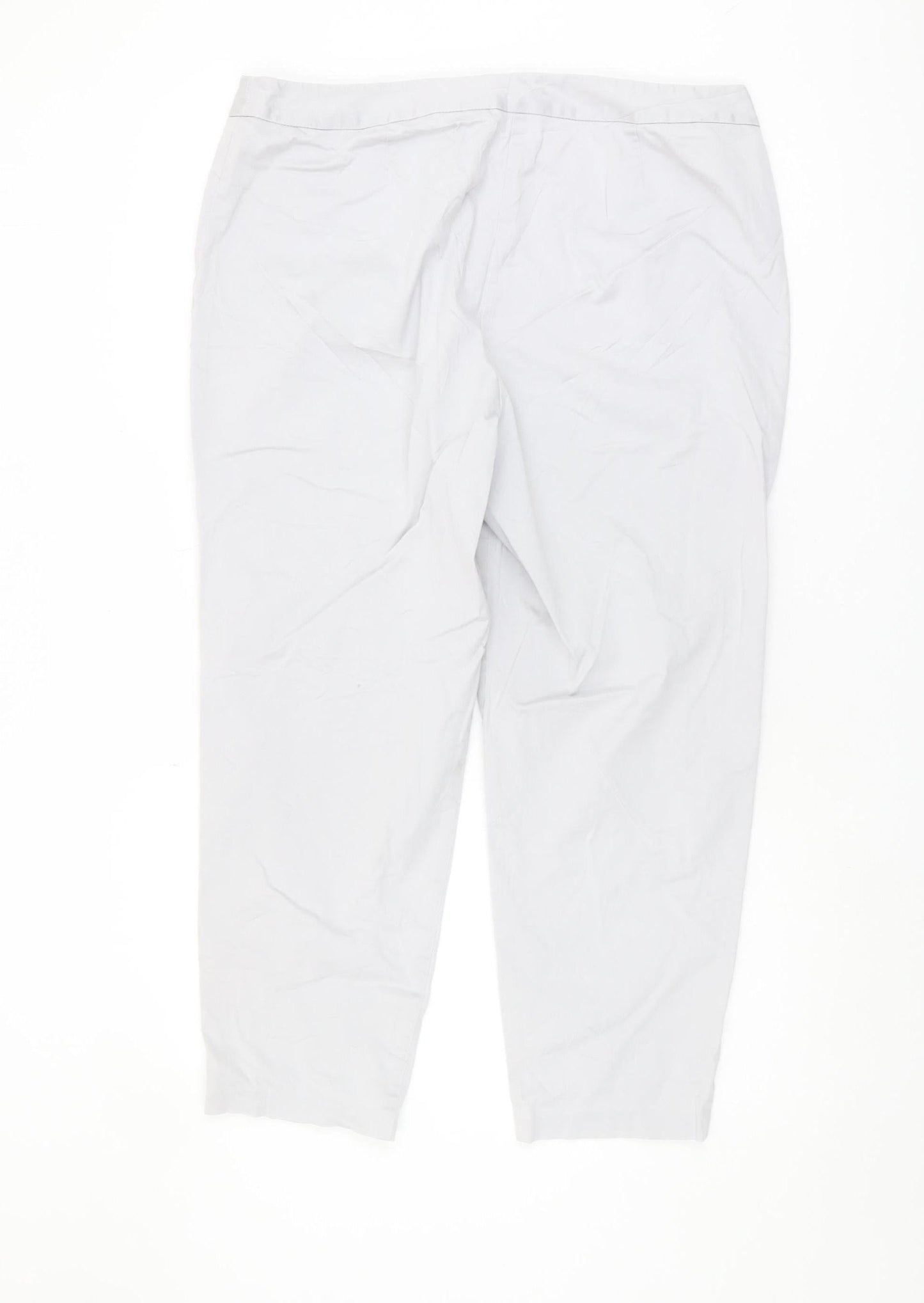 Marks and Spencer Women Grey Trousers Size 16