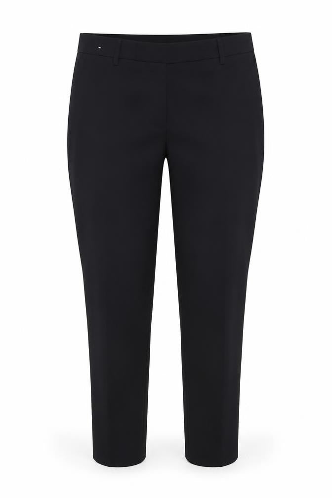 Next Women's Black Trousers Size 10 Regular Zip