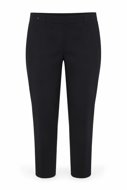 Next Women's Black Trousers Size 10 Regular Zip