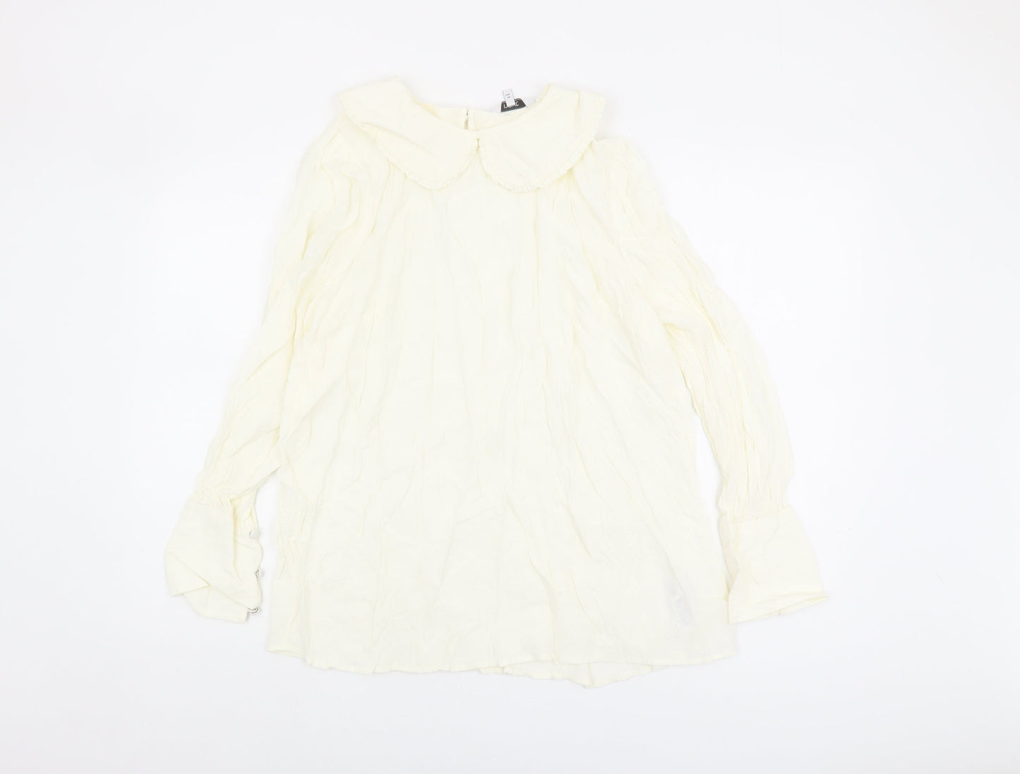 Next Women's White Collared Blouse Size 20