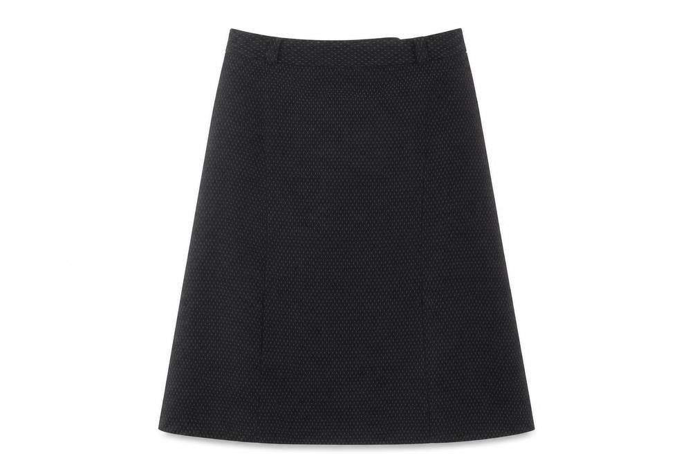 Next Women's Black A-Line Midi Skirt Size 10