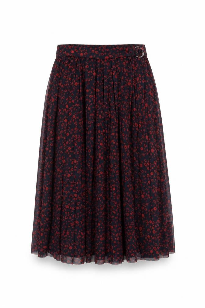 Next Women Multicoloured Pleated Skirt Size 10