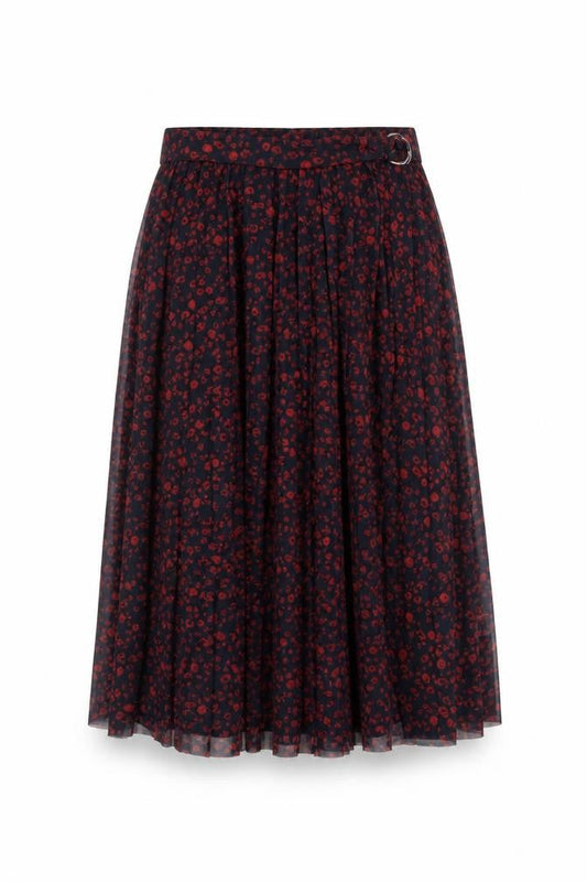Next Women Multicoloured Pleated Skirt Size 10