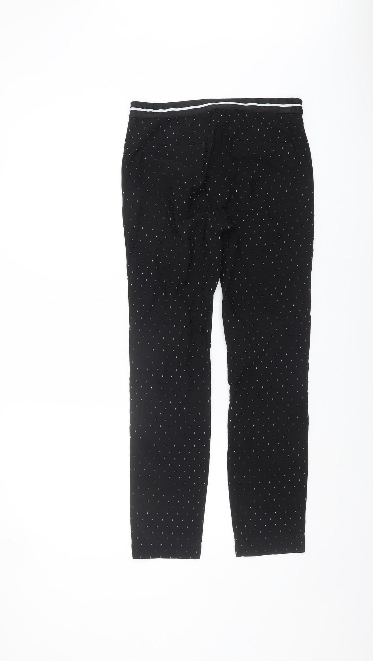 Zara Women's Black Straight Trousers S