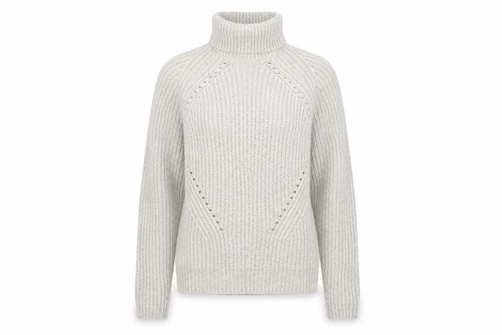 Next Women’s Ivory Roll Neck Pullover Jumper Size S