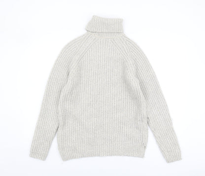 Next Women’s Ivory Roll Neck Pullover Jumper Size S